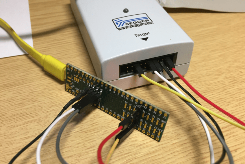 Segger J-LInk Wiring to Teensy