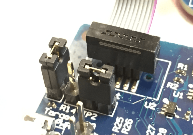 Debug External Board with Power Sense