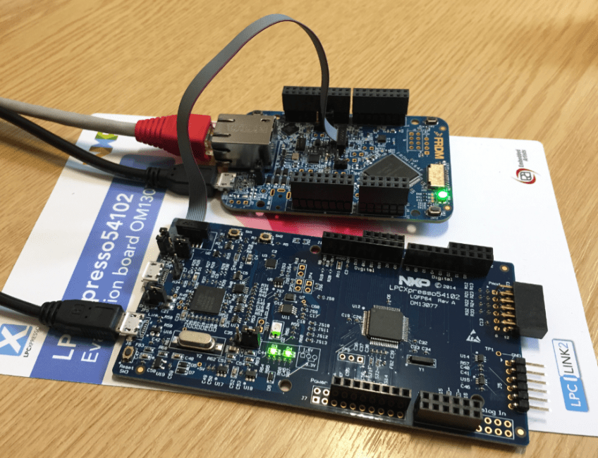 Debugging NXP FRDM-K64F with MCUXpresso Board
