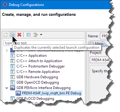 Duplicate Launch Configuration