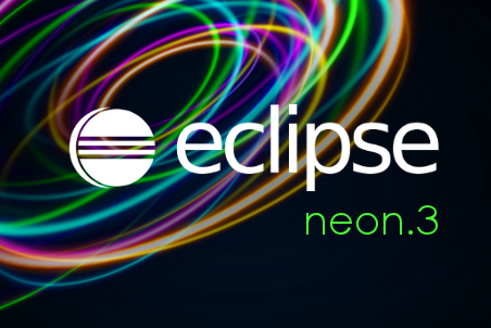 Eclipse Neon Splash Screen