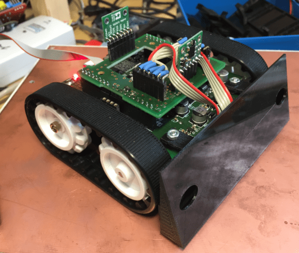 Front Blade attached