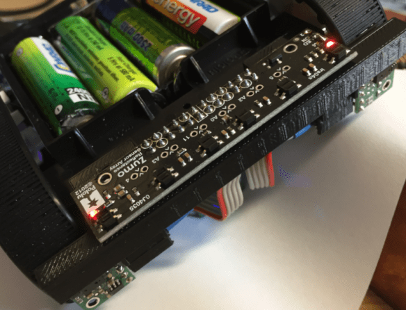 Infrared Sensors mounted