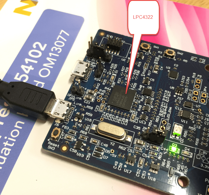 LPC4322 acting as LPC-Link2
