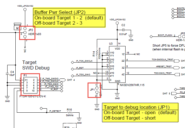 LPCXpresso54102 Schematics