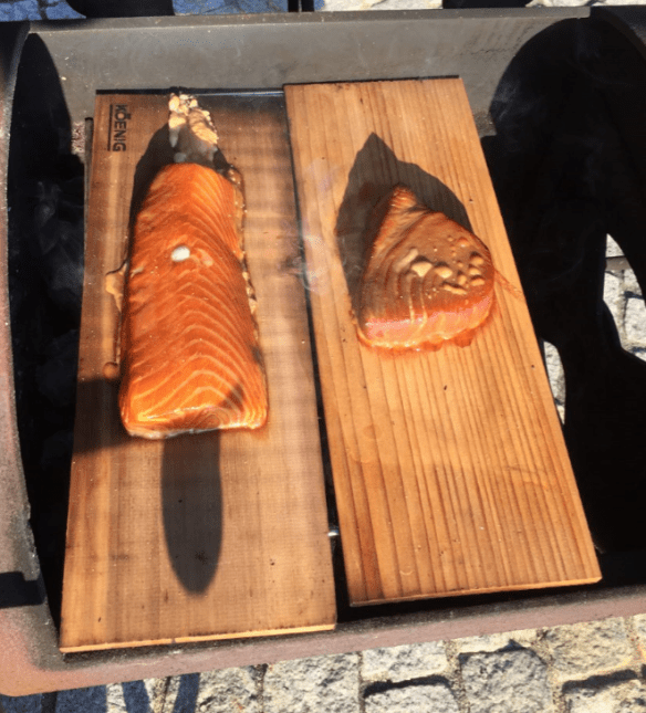 Burning in the fire box