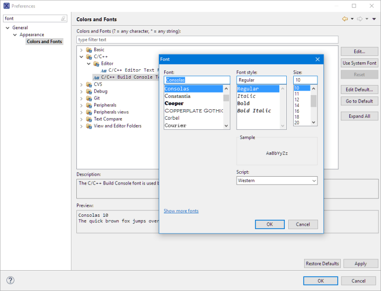 Zooming In and Out of Text with Eclipse | MCU on Eclipse