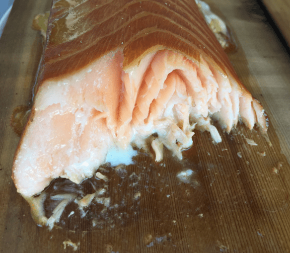 smoked salmon