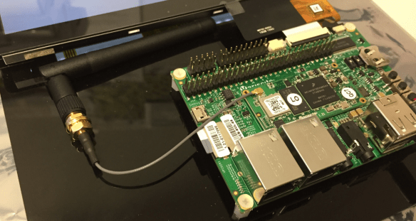 WiFi Antenna Attached