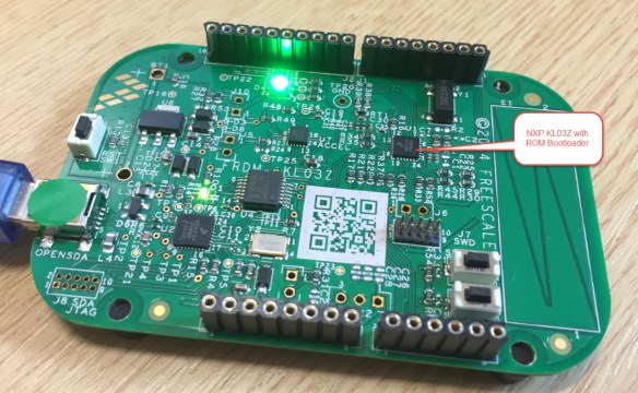 FRDM-KL03Z with ROM Bootloader