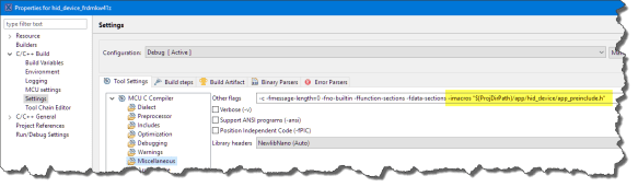 Added Miscellaneous option