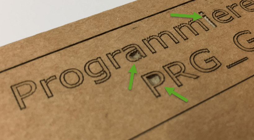 Card Box Cut Out Parts