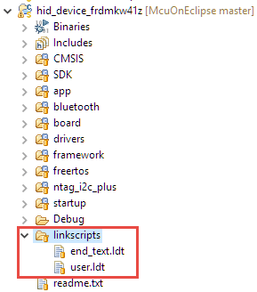 Custom Linkscripts extensions