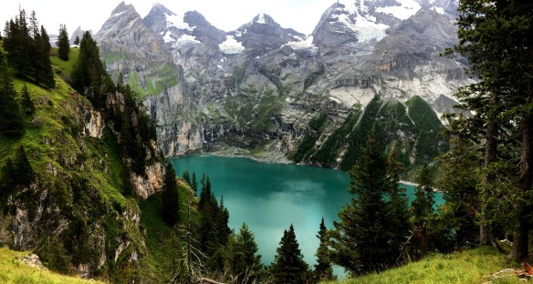 Öschinensee from Heuberge