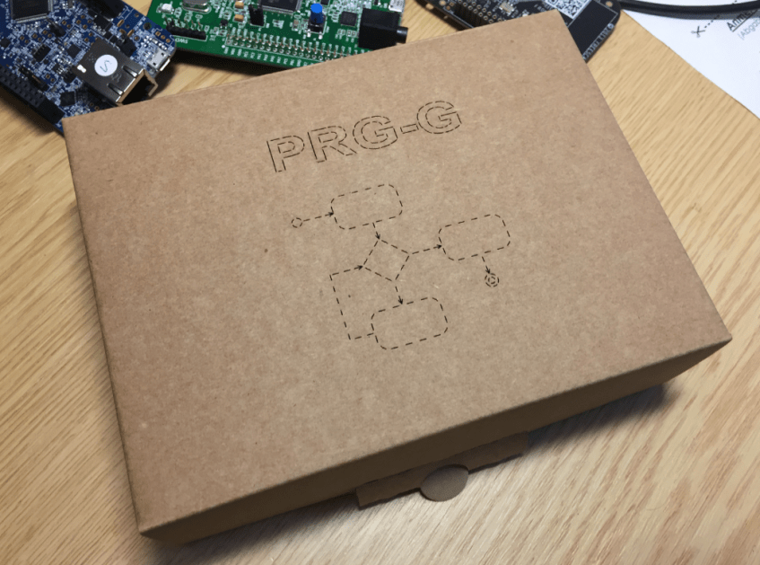 Laser Engraved Card Box