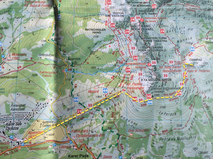 Part 1 Paolina Rotwandhütte