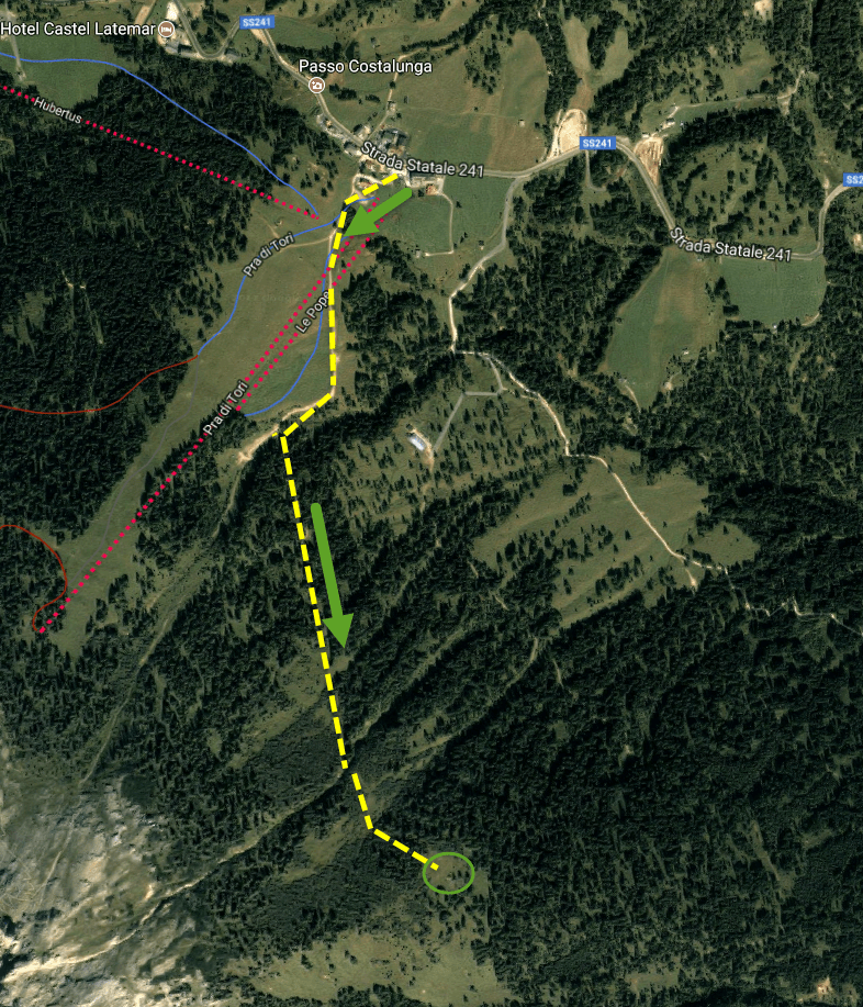 Sunrise Hike from Passo di Costalunga