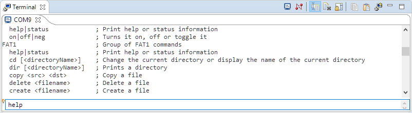 Terminal Command Output