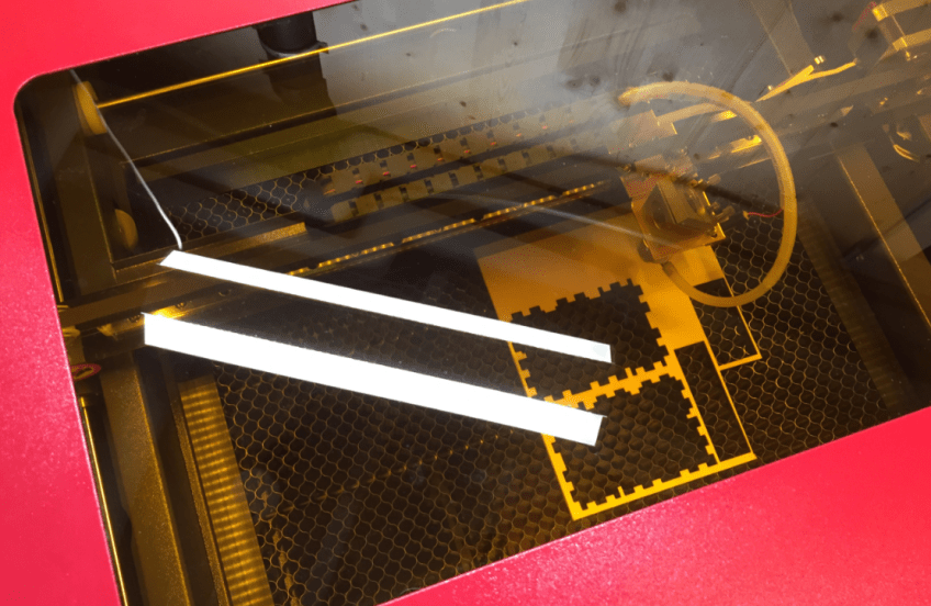 Upgraded cutting area