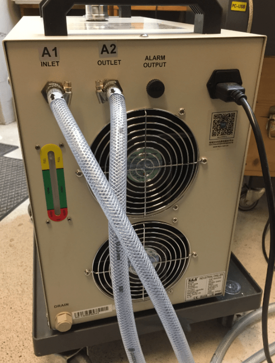 Water Chiller Backside