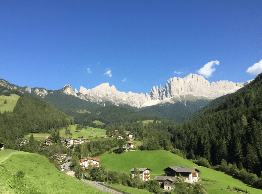 View to the Rosengarten