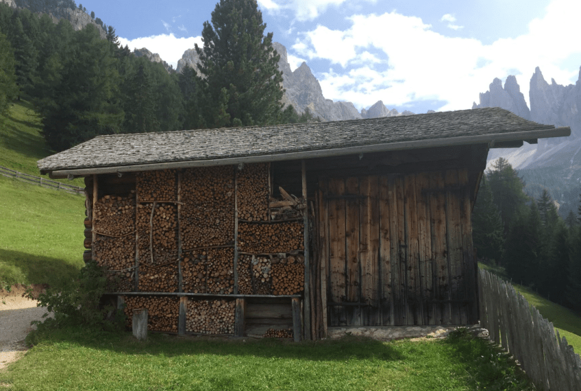 Barn with Firewood