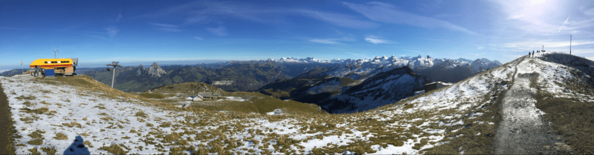 Fronalpstock gegen Glarner Alpen