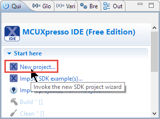 Creating New Project