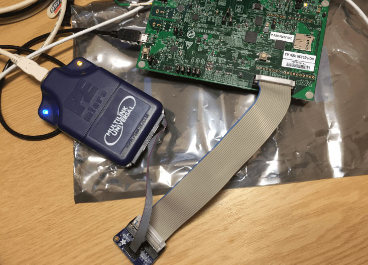 Debugging with P&E Multilink