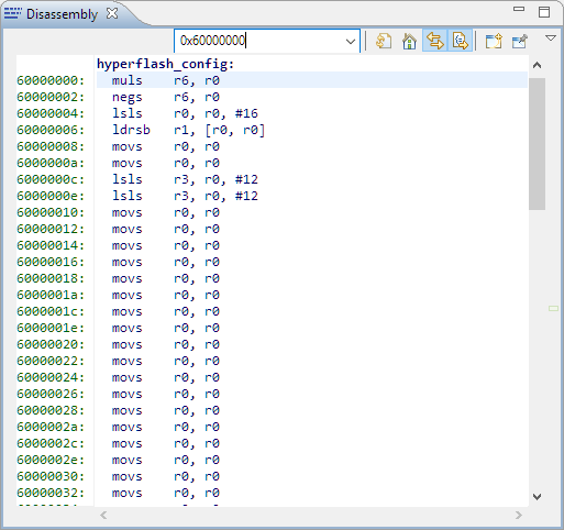 Hyperflash Config Block