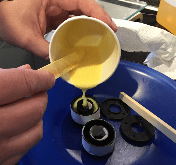 Pouring it into the Model