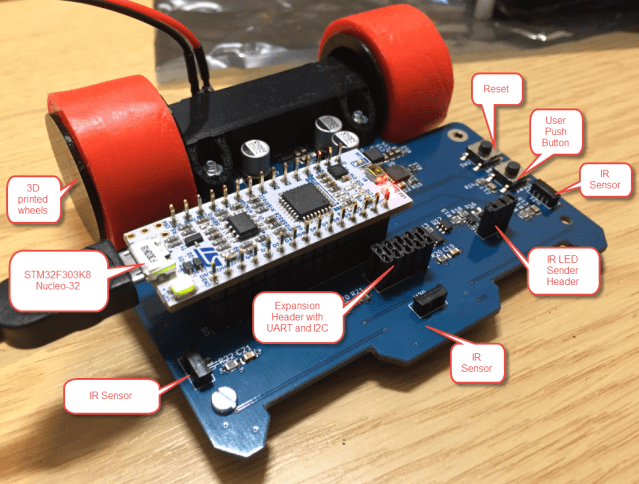 New Concept for 2018 Mini Sumo Roboter | MCU on Eclipse