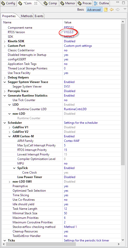 Updated FreeRTOS to Version 10.0.0