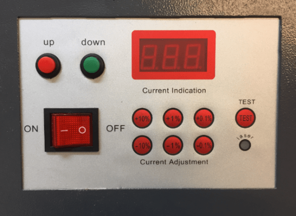 Laser Cutter Original Front Panel