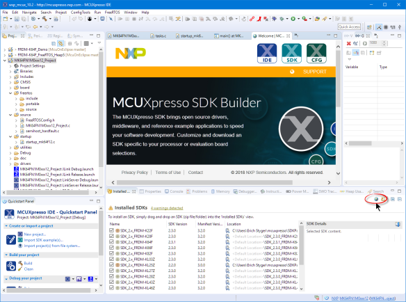 MCUXpresso SDK Builder