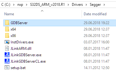 SEGGER GDBServer Plugins in S32DS