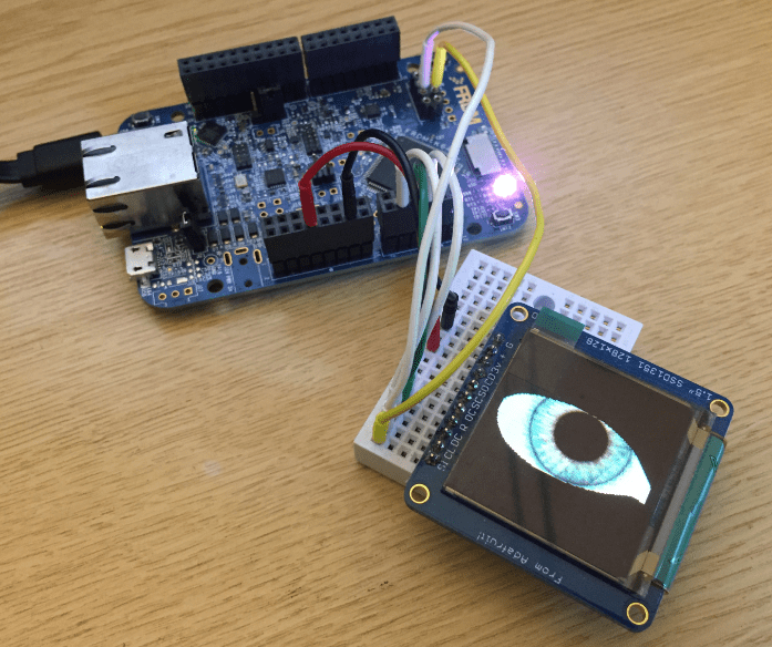 Adafruit SSD1351 with FRDM-K64F