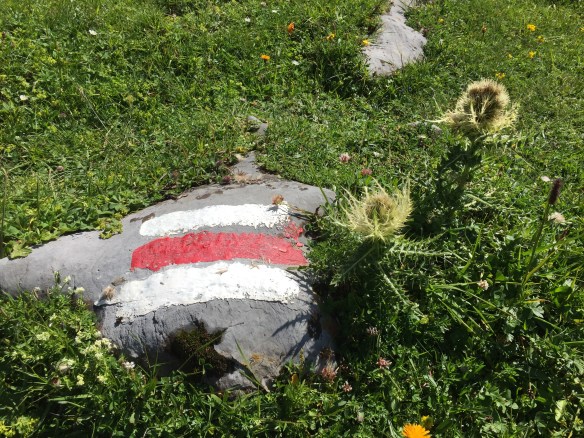 Wanderwegmarkierungen