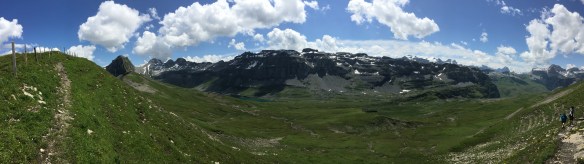 Hiking on the Charetalpfirst