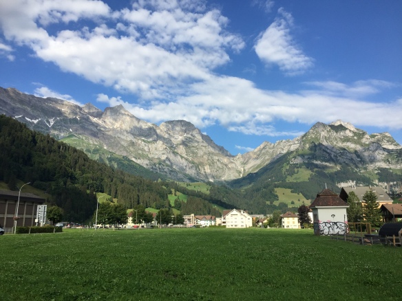 Engelberg with view to Nünalphorn