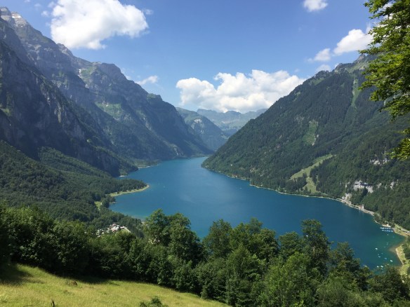 Klöntalsee from Schwammhöhe