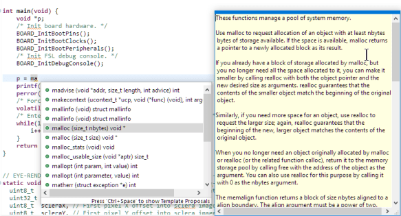 Code Completion with Library Information