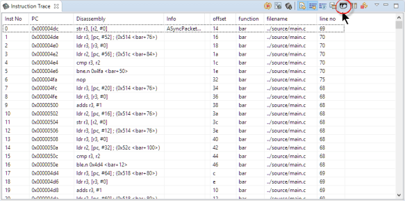 Find First Trigger Packet