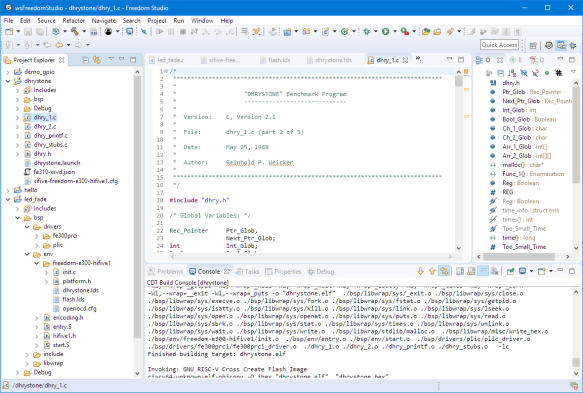 SiFive Example Projects