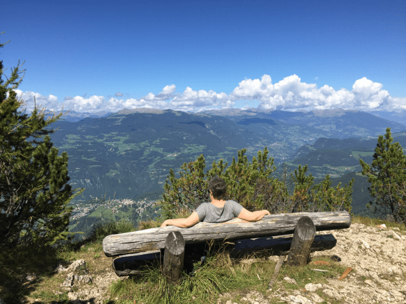 View to the north from the Völsegg Peak