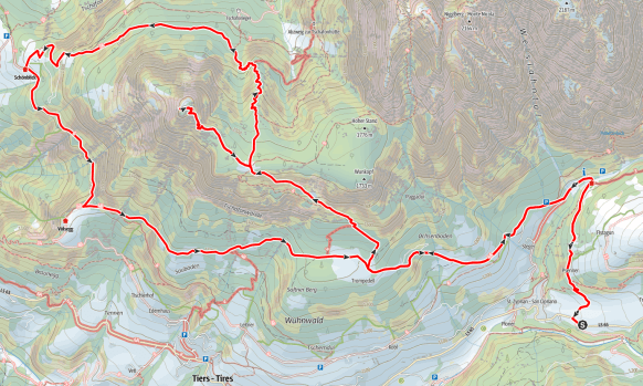 Tschafonhüttenwanderung