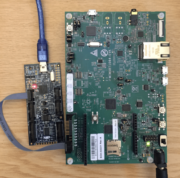 Debugging i.MX RT1064 with NXP LPC-Link2