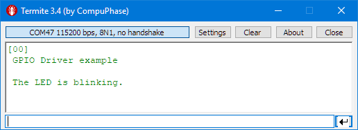 Demo Program Message