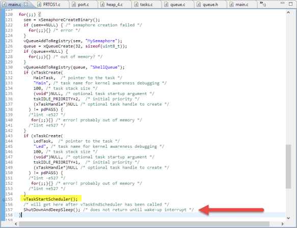 vTaskStartScheduler()