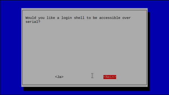 login shell disabled